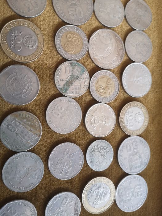 Lote de 54 moedas