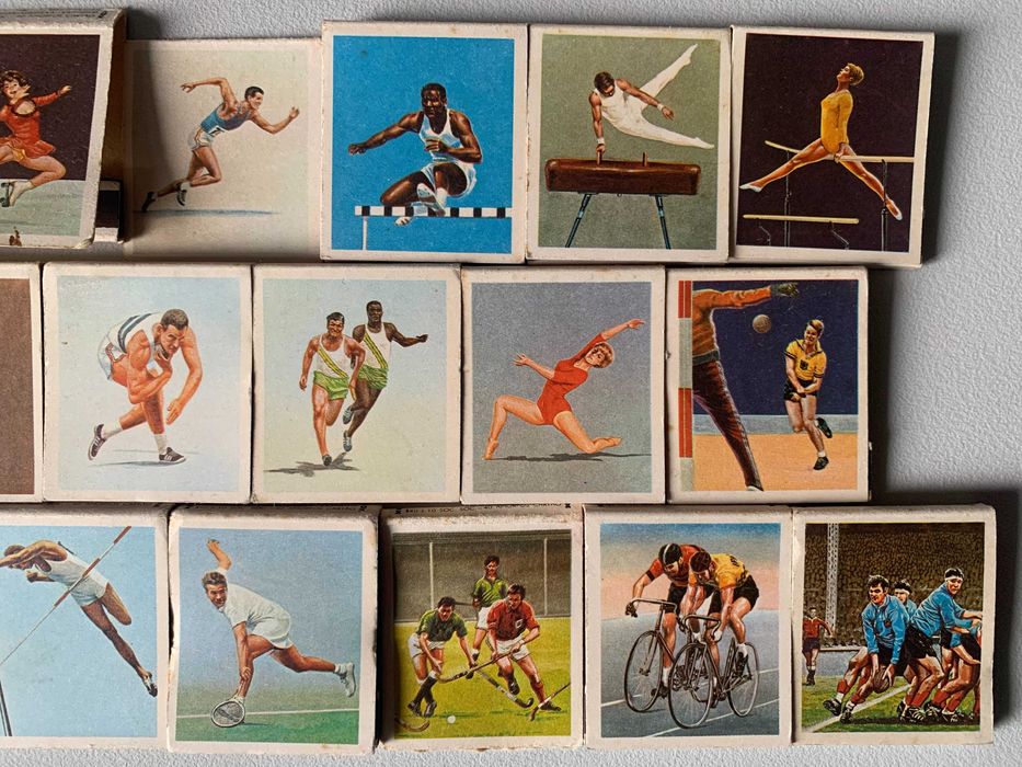 19 Carteiras de Fósforos Antigas - Desportos