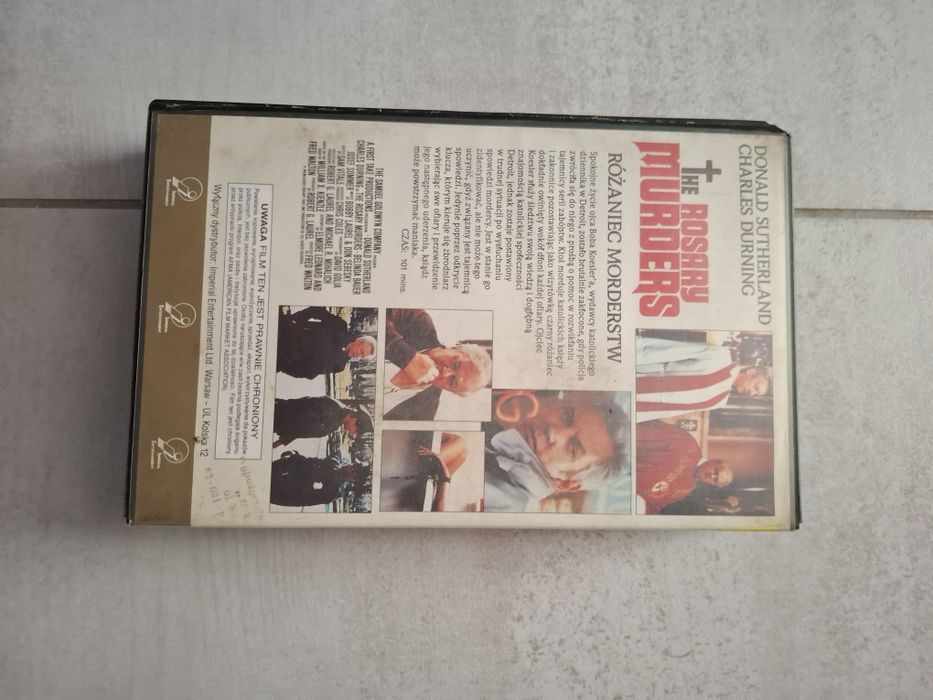 RóżaniecMorderstw(The Rosary Murders)-DonaldSutherland-VhsPolskiLektor