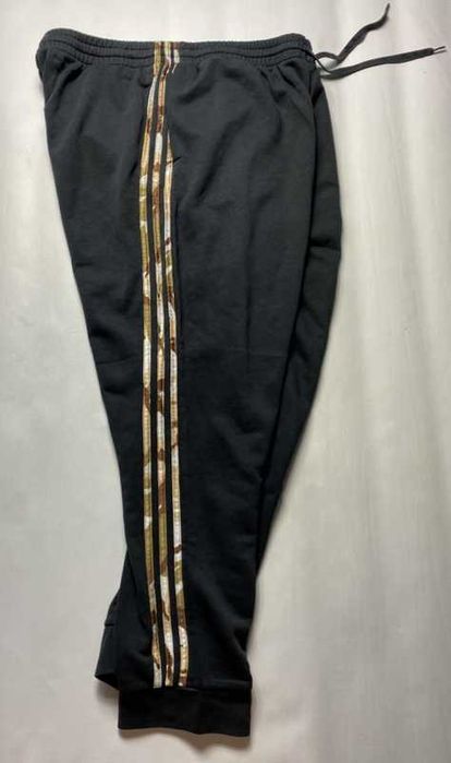 ADIDAS Camo Moro Camouflage czarne sportowe DRESY Z KIESZENIAMI roz XL