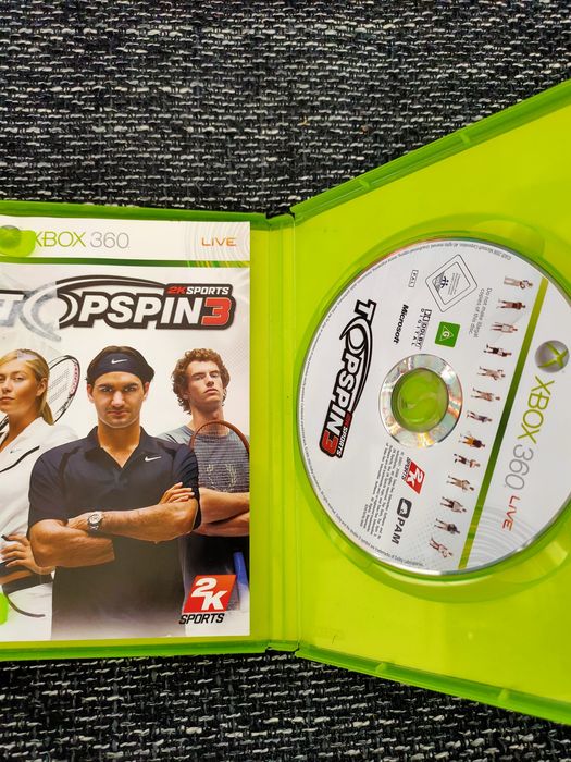 Top spin 3 Xbox 360