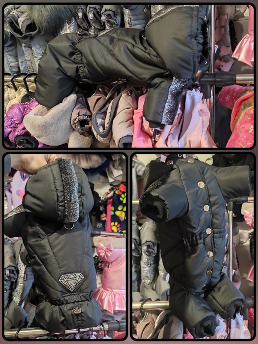 Зимняя одежда для собак,комбинезоны,куртки,пуховик