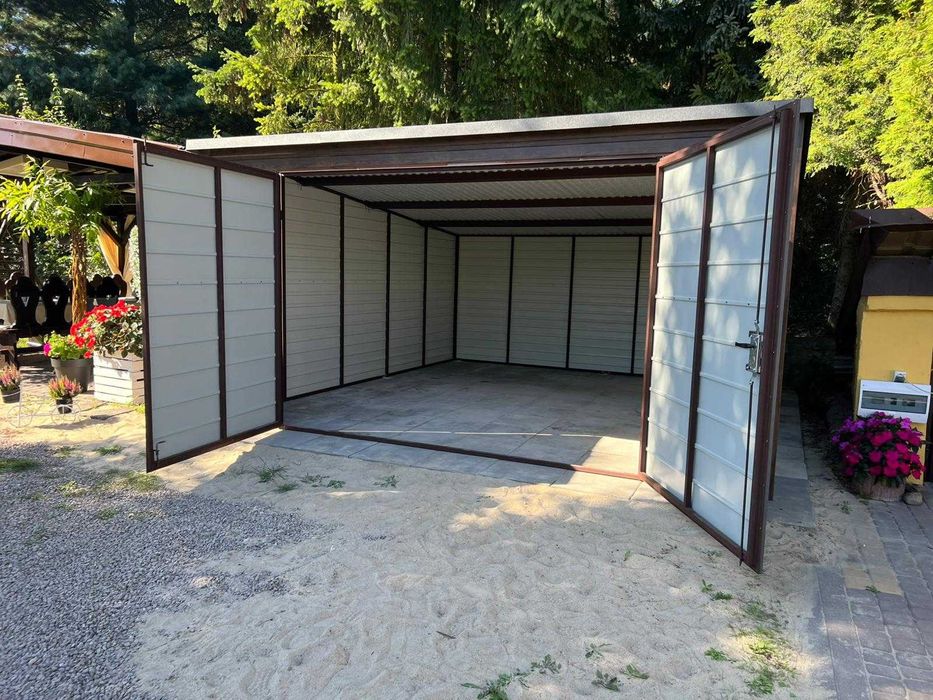 Garaż blaszany 5x5