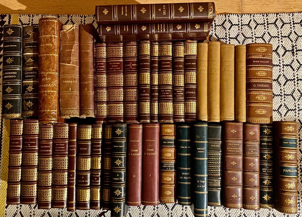 Lote livros antigos literatura - raridades