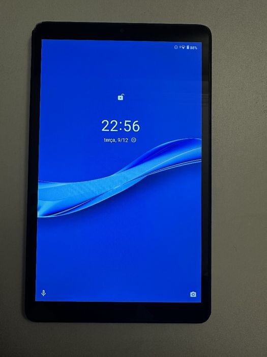 Tablet Lenovo M 8 de cor Platinium Grey com caixa de origem