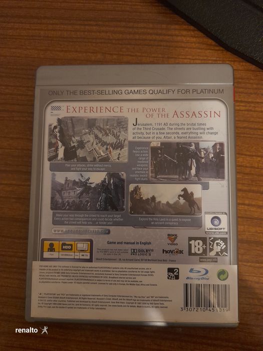 Assassins creed platinum