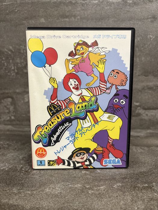 SEGA MD McDonald's TreasureLand оригінал. Кредит