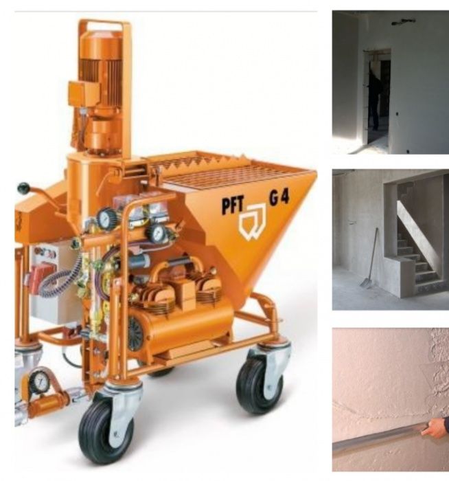 Машина штукатурка