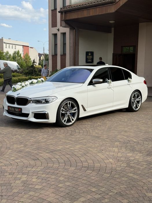 BMW M550i auto do ślubu Płock +-150 km
