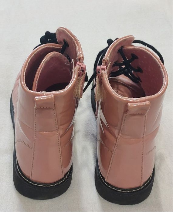 Botas Rosa Tornozelo, T35