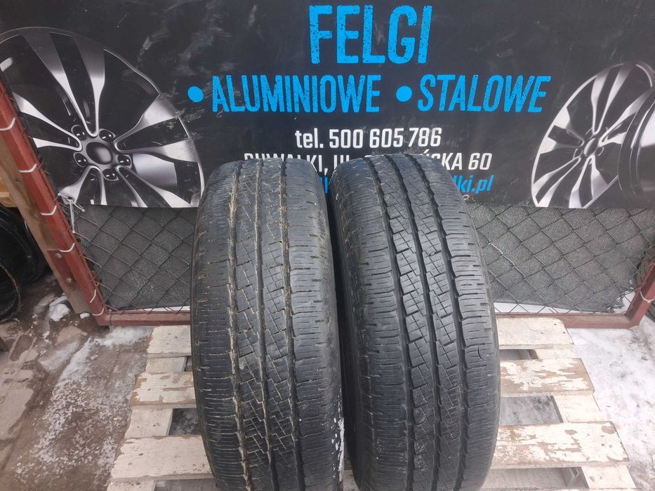 2x używane opony wielosezonowe 225/70 R15C Pirelli Gwarancja Montaż