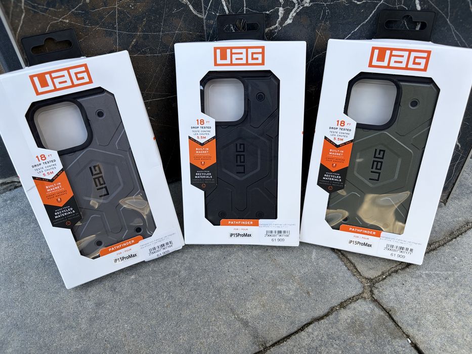 Чохол UAG Pathfinder MagSafe для Apple iPhone 15 Pro Max Black