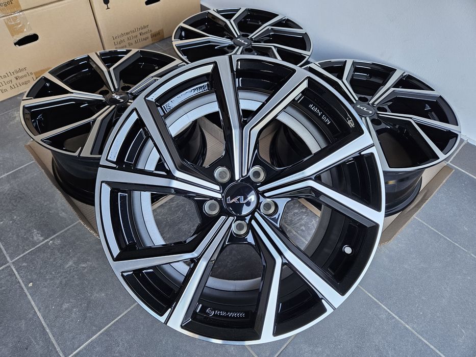 KIA 16 " Nowe 5x114,3 Felgi Ceed Cee'd Carens Soul Venga Czarne Alu