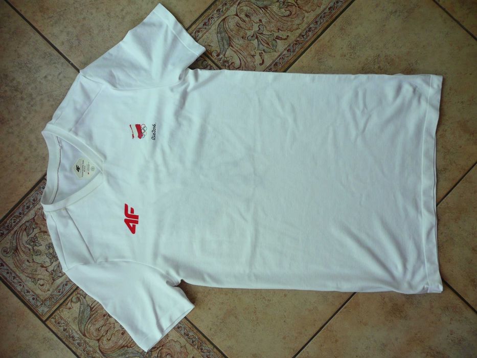 nowy tshirt 4F reprezentacji polski rio 2016 rozm S/M