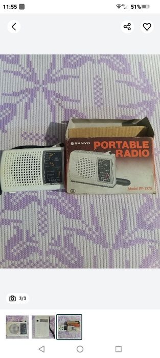 Радіоприймач Sanyo