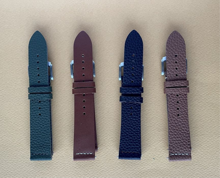 Correias em pele para relógios
