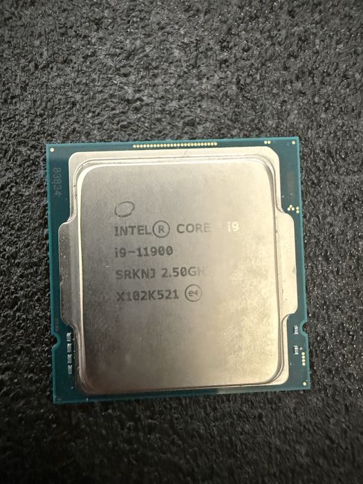 Processor: Intel core i9-11900