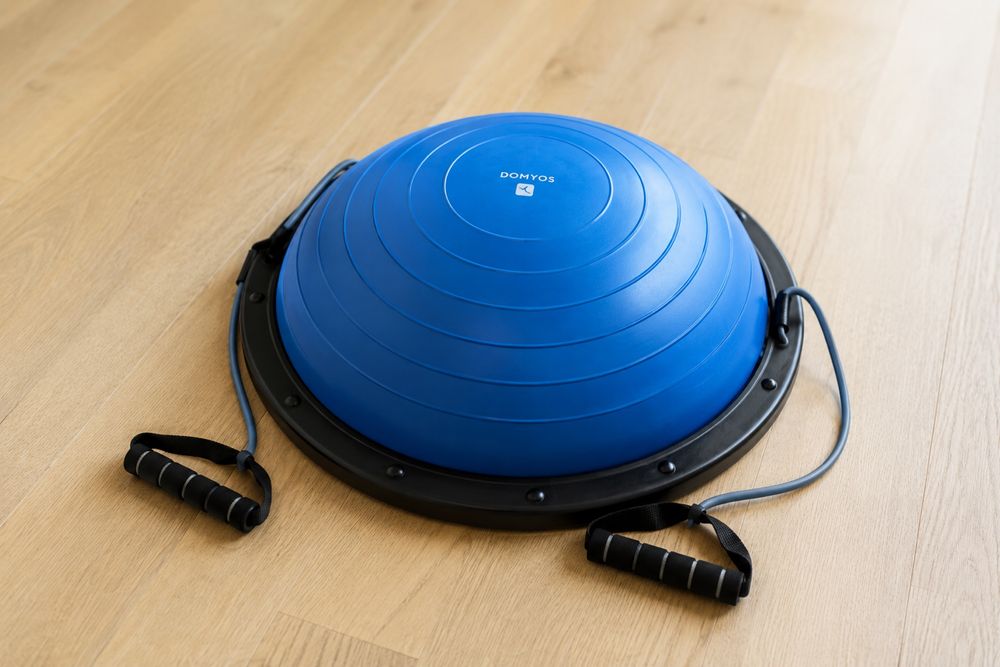 Bosu com elasticos - como novo.