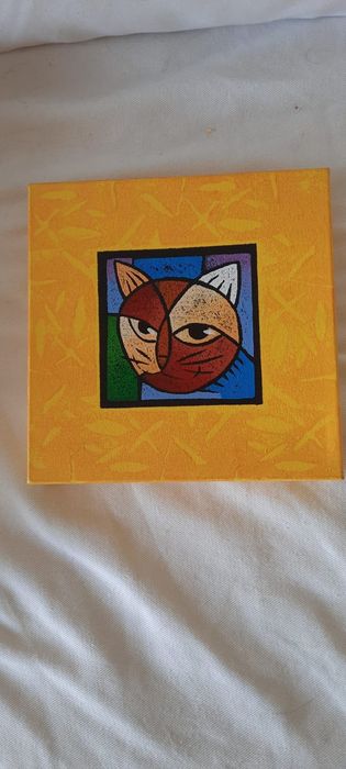 Pintura em tela 20x20 novo