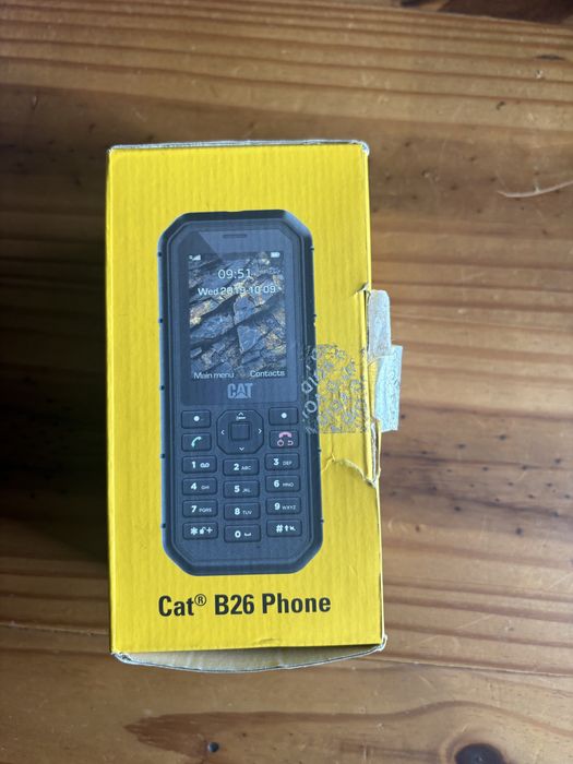 Telemóvel CAT B26 (2.4'' - Dual SIM - Preto)