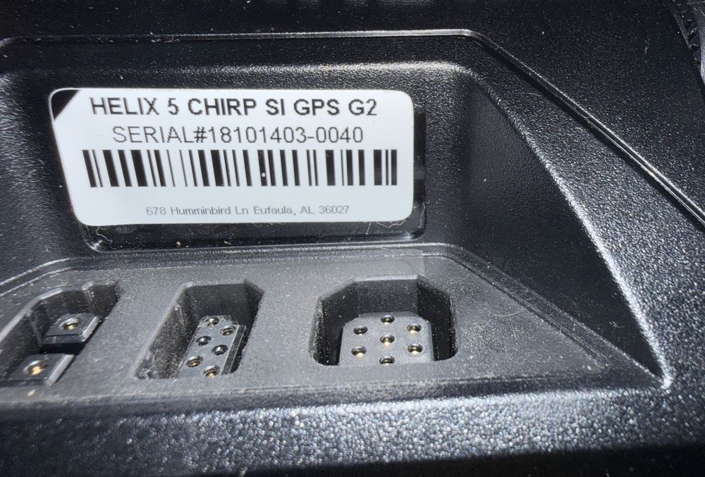Humminbird HELIX  5 Chirp DI GPS G2 - echosonda