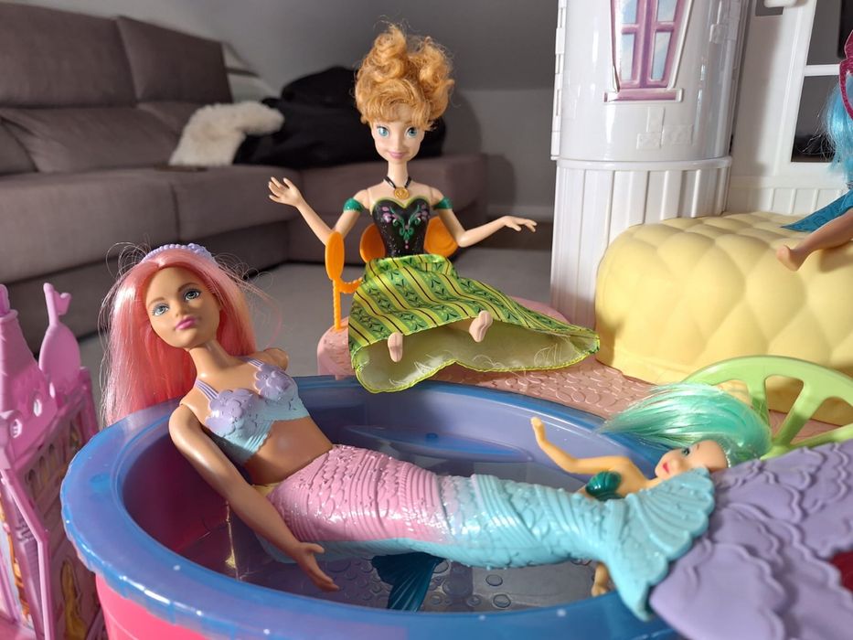 Castelo grande de princesas