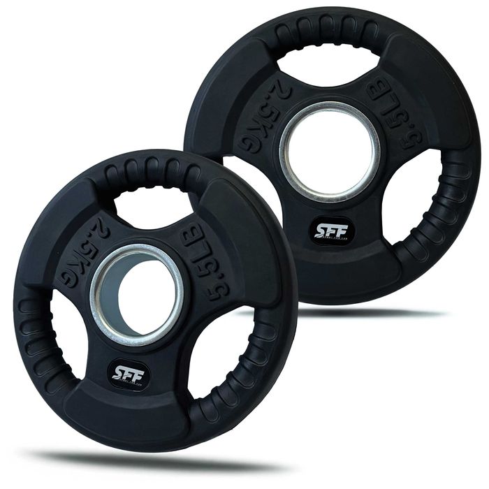 Obciążenie olimpijskie zestaw 4x2,5kg gumowane 51mm