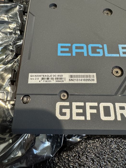 Gigabyte GeForce RTX 3060 Ti Eagle OC 8GB
