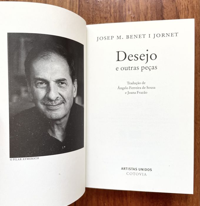 Josep M. Bernet i Jornet - Desejo e Outras Peças