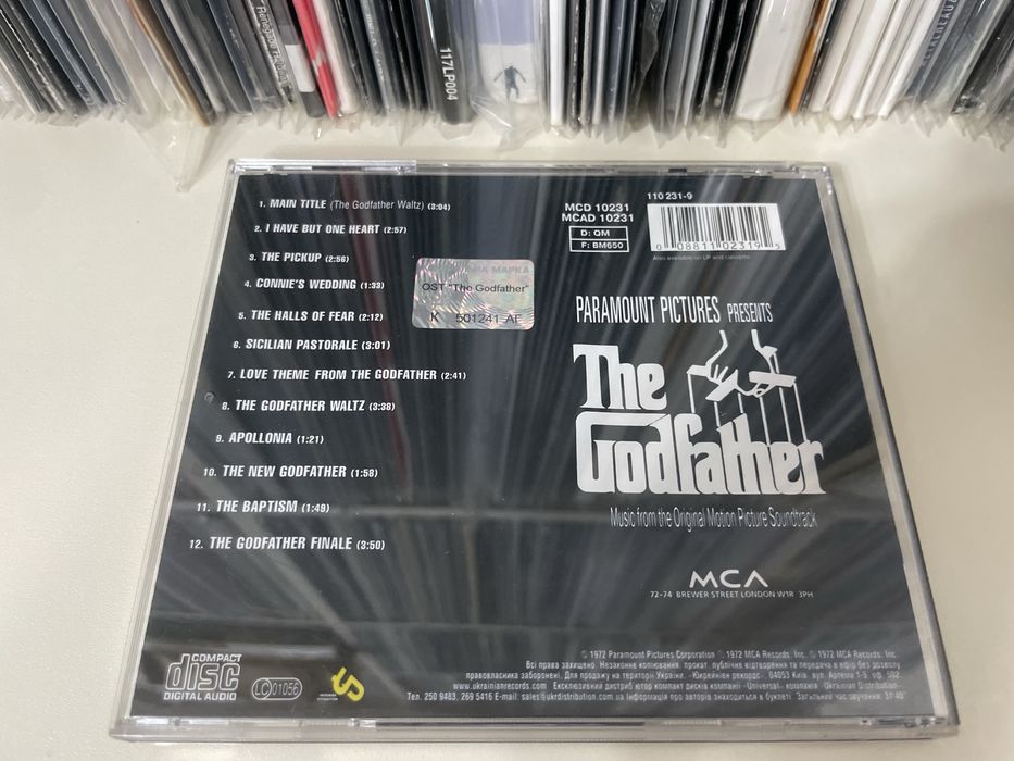 The Godfather soundtrack Хрещений батько крестный отец мафия саундтрек