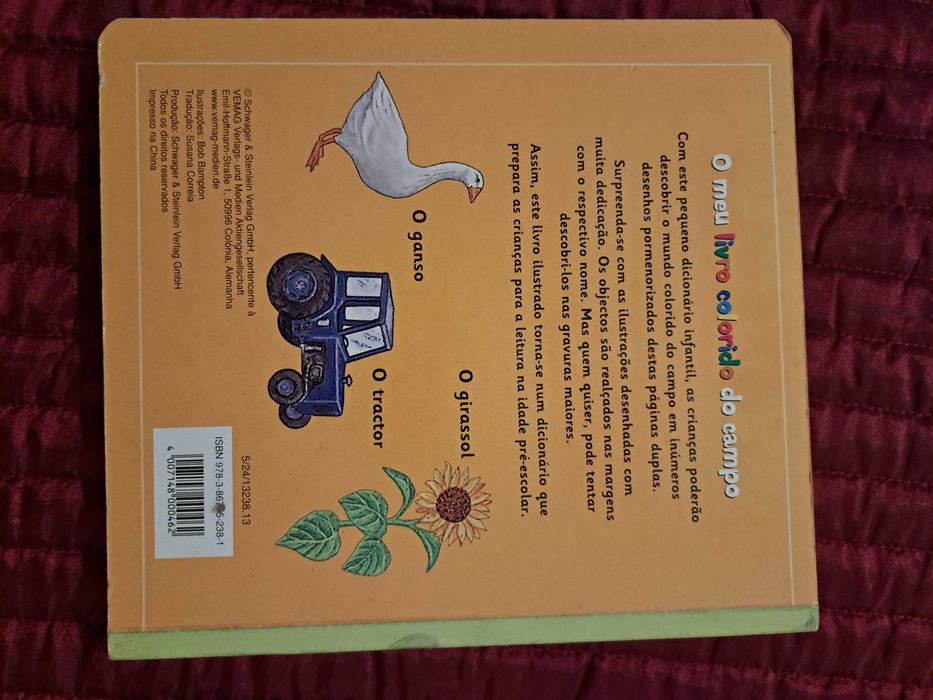 O meu livro colorido do campo - Dicionário infantil