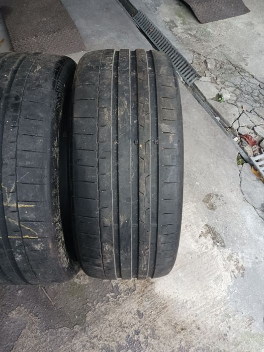 Vendo pneus semi-novos 255/40/21 Continental