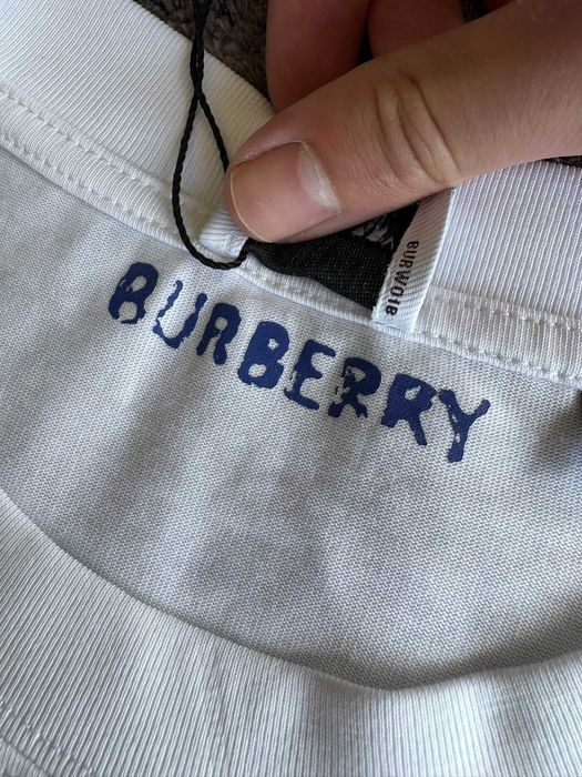 Burberry London T-shirt Branca