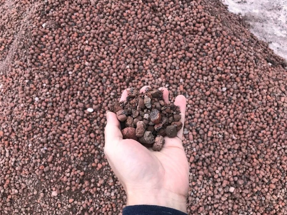 Керамзит в Харькове от мешка до самосвала - зил, камаз 8, 12-24 м3