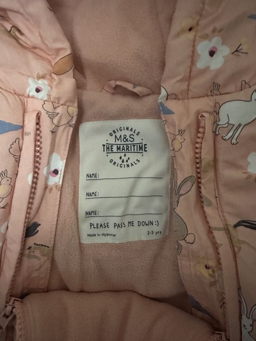 Комбінезон дитячий 2-3 роки, демісезон, M&S