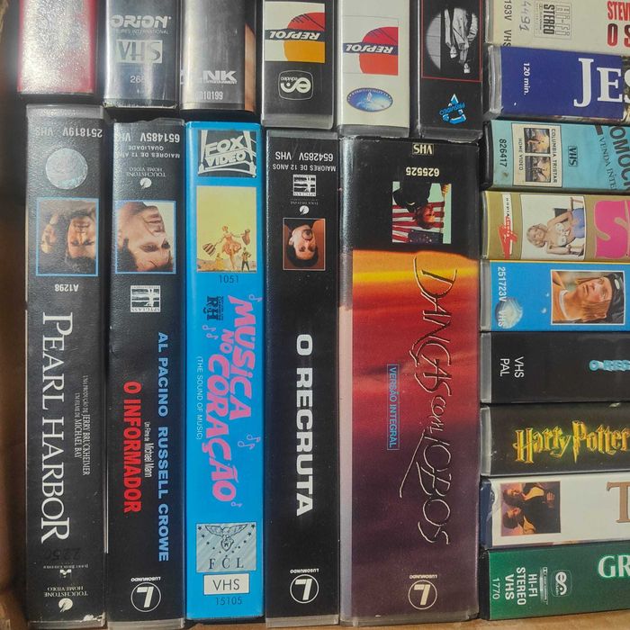 Lote Vhs 12 - Ver lista Abaixo - PROMOÇÂO 1 €