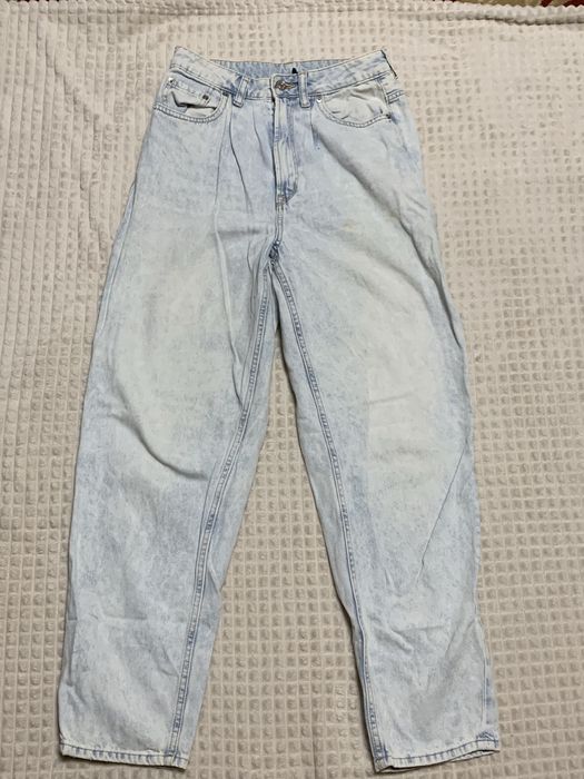 Світлі джинси H&M (Mom-fit/Baggy)