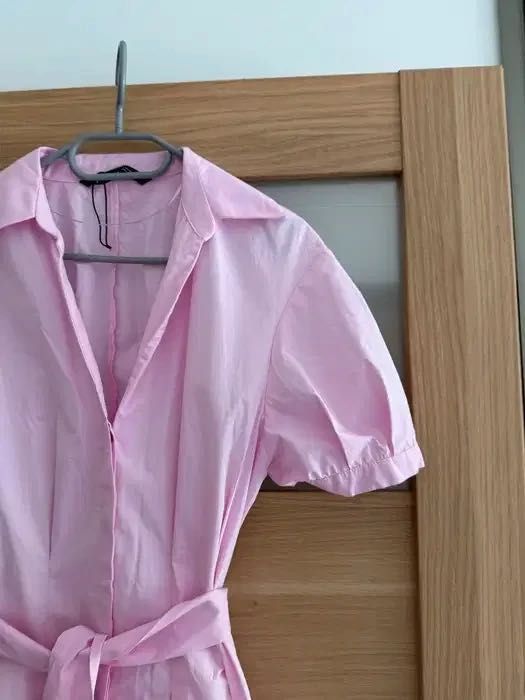 Sukienka szmizjerka Zara