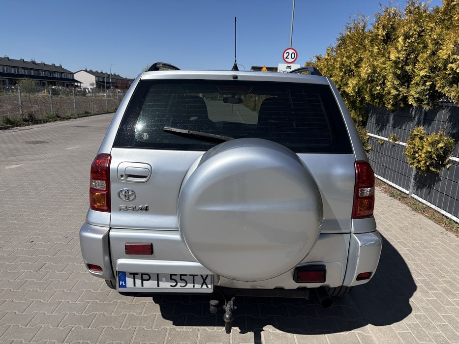 Toyota  Rav 4•2.0 D4D•4x4•Hak•nowy rozrząd i dwumasa