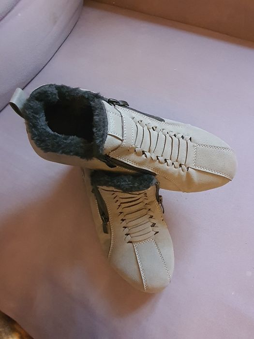 Buty zimowe męskie ocieplane