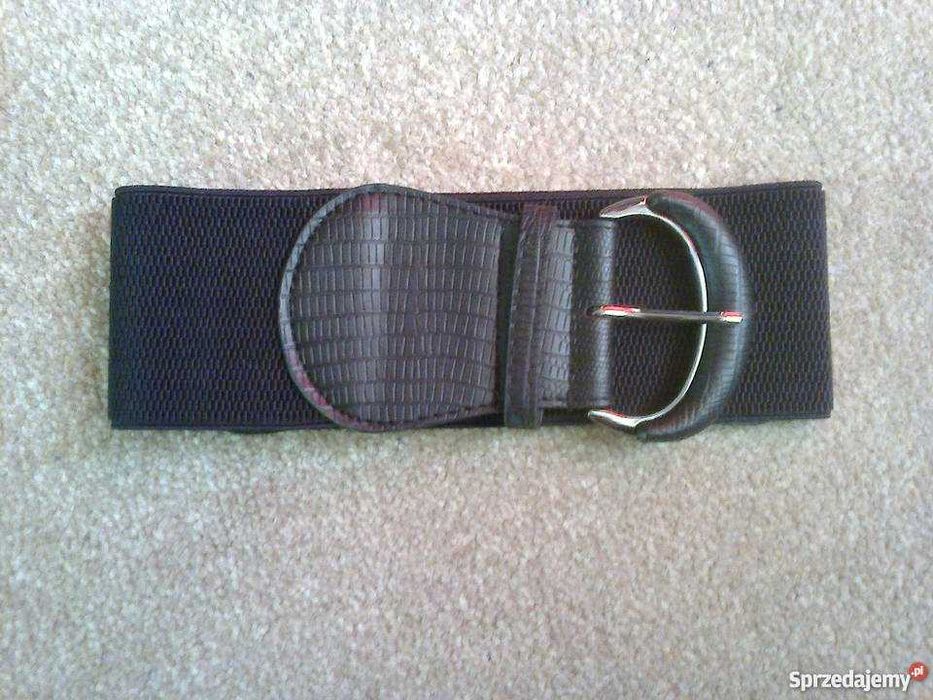 Pasek czarny guma Blue Shadow