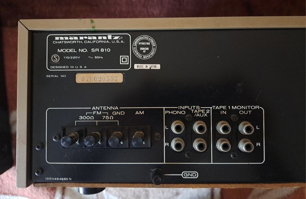 Amplituner Marantz SR 810.Piękne stereo.