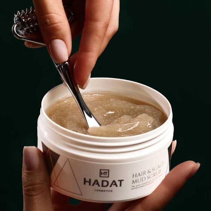 Маска скраб для волосся hadat
