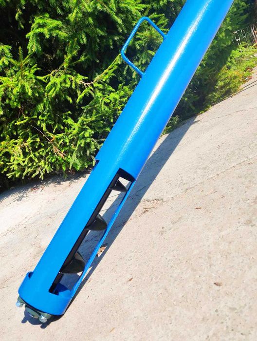 Транспортер зерна, шнековый погрузчик, конвейєр, шнек 380\220В. 108 мм