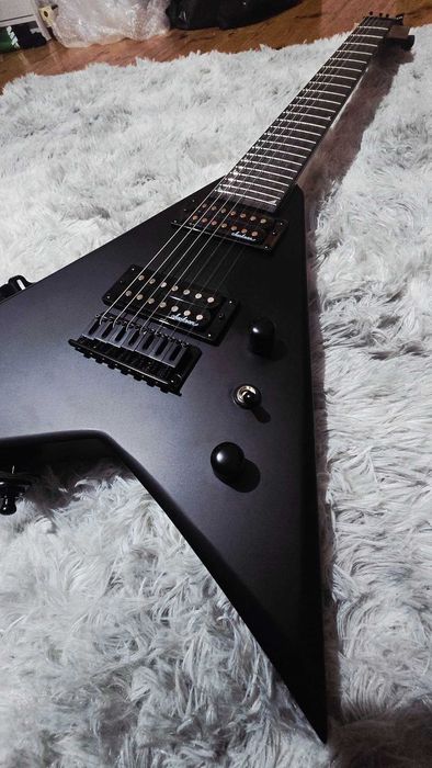 Guitarra elétrica Jackson JS22-7 RR Satin Black