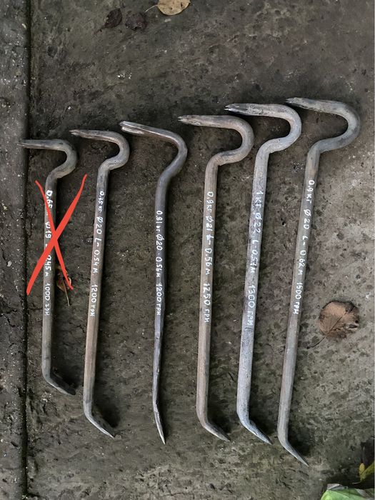 Люльковые и ударные ключи Монтировки железные и титановые гвоздодеры