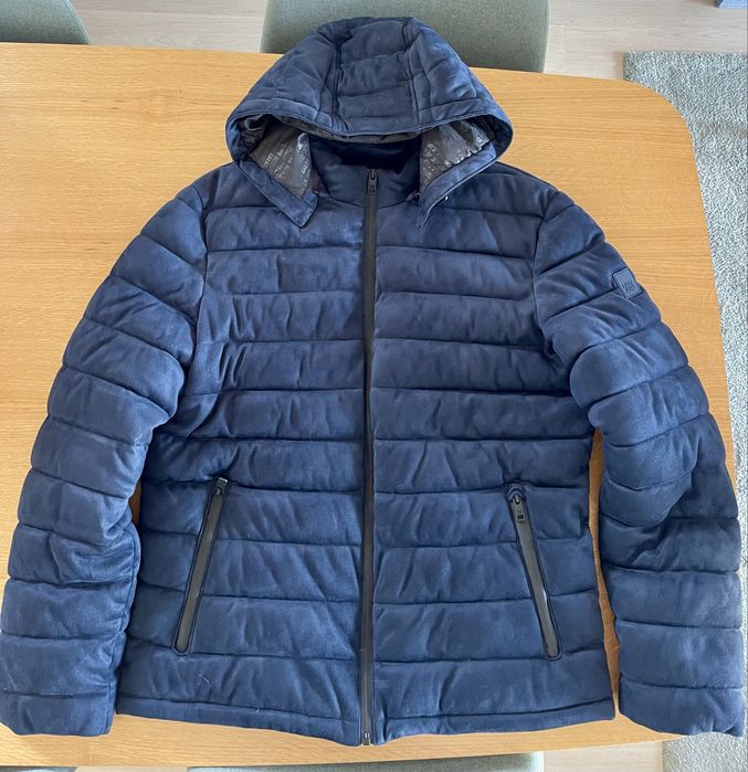 Casaco Bomber em SUEDE SALSA JEANS Azul  Tananho  L