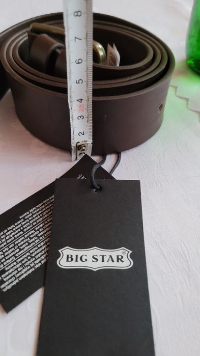 Pasek Męski ze skóry Big Star  110cm