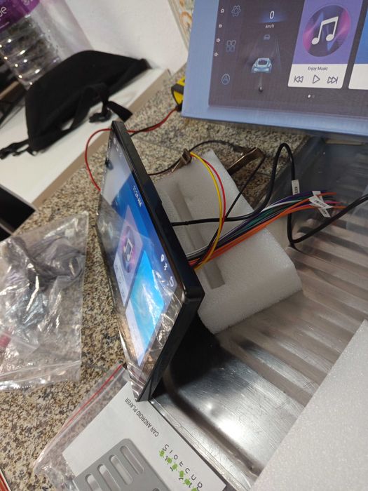 Rádio carplay android GPS 2 din 10" Polegada