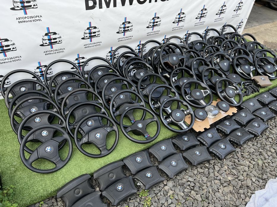Рулі BMW E,F,G серія кермо М-тех Подушка БМВ рест дорест М аірбег руль